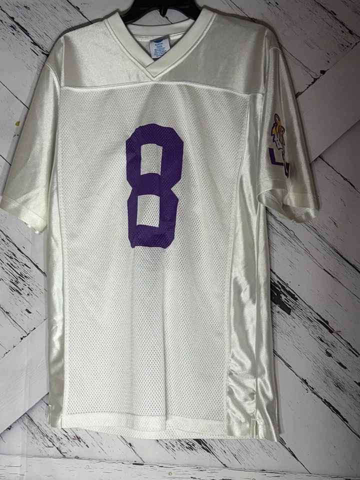 Сетчатая футболка LSU Tigers Y2K NCAA NO8 TIGERS детская/молодежная размер маленький - Изображение 3 из 4