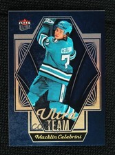 2024-25 Upper Deck Fleer Ultra Ultra Team Macklin Celebrini #UT34OF40 Rookie RC