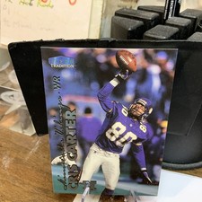 1999 Fleer Tradition Cris Carter Minnesota Vikings #24