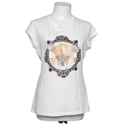Ormont, T-shirt, Größe: L/XL, Weiß/Mehrfarbig, Baumwolle, Print, Damen #Atz