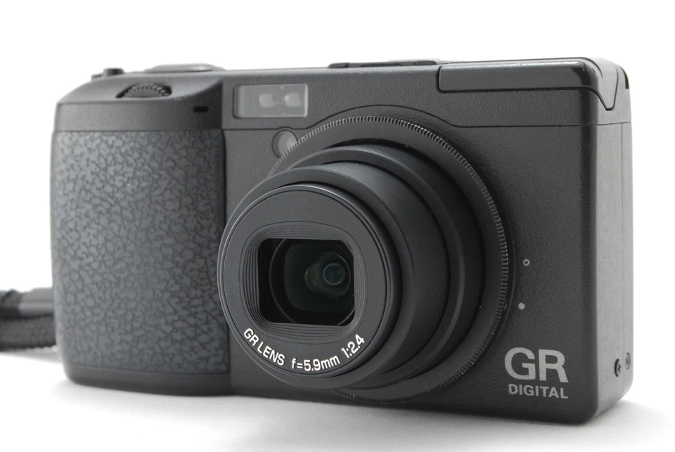 [NEAR MINT] Ricoh GR Digital 8.1MP Black Compact Digital Camera From JAPAN #86 - Image 3 of 4