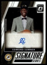 2018-19 Donruss Optic Signature Series Edmond Sumner Auto Indiana Pacers #SG-ESM
