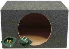 Premium Quality 15-Inch Best Subwoofer Enclosure Box For Car Audio Stereo New