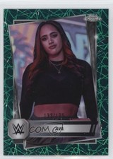 2025 Topps Chrome WWE Teal Laser Refractor 133/175 Ava #84 1m80