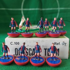 MINT Subbuteo Team HW 72 GENOA RARA REF ORIGINALE 100% PERFETTA BASI REVERSE!