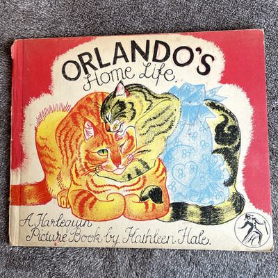 Vintage ORLANDO'S Home Life KATHLEEN HALE A Harlequin Picture Book