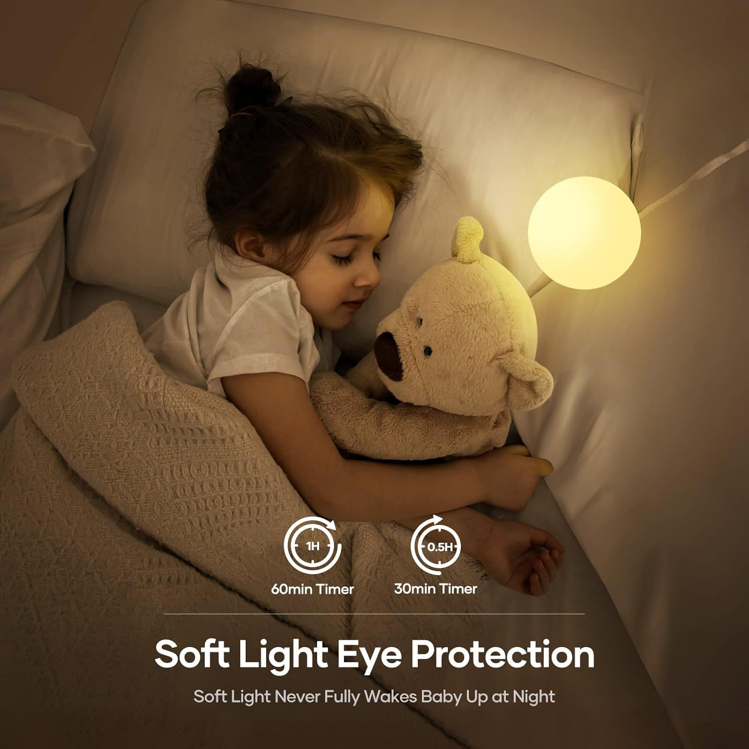Luce Notturna LED A Sensore Di Movimento: Lampada Ricaricabile USB Per Bambini, Camera E Scale (Confezione Da 2) - 2