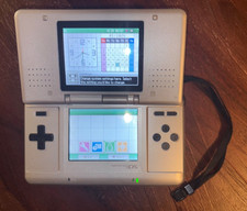 Nintendo DS Silver Original - Tested and Works - See Photos
