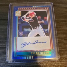 2025 Donruss Dylan Crews  Signature Series Auto /35 Washington Nationals
