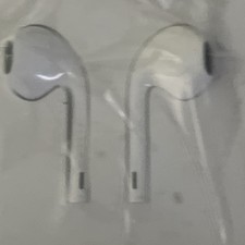 Apple EarPods White Plug In Only Has Tape Over The Buds