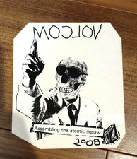 VOLCOM Sticker 2008 Vintage Style Snowboard Skate Surf Rare Japan