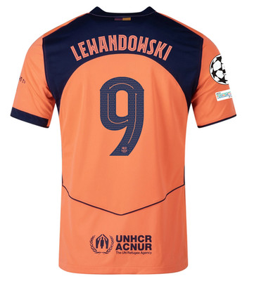 25/26 Nike FC Barcelona #9 LEWANDOWSKI 3RD Match ADV Soccer Jersey