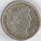 XF 1898 Barber Dime Large Die Chip @ 8 in Date