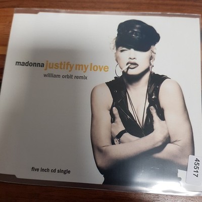 MADONNA justify my love (william orbit remix) RSA GERMANY VG+/VG+ (MCD, Pop)