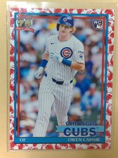 2026 TOPPS JAPAN SERIES 1 KOI FISH OWEN CAISSIE RC