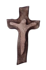 Wooden Christians Cross Decorative Wooden Hanging Wall Cross Religious Home D...