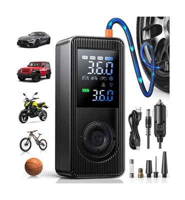 Tire Inflator Portable Air Compressor - 160PSI Fast Inflation Recha... Fast Ship