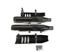 Auspuff J412 Harley Davidson Sportster XL 1200 C Endtopf Hitzeschild 64900389