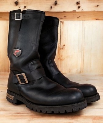 Red Wing 970 Motorcycle Boots Size 11.5D (Soft Toe) (USA) | eBay