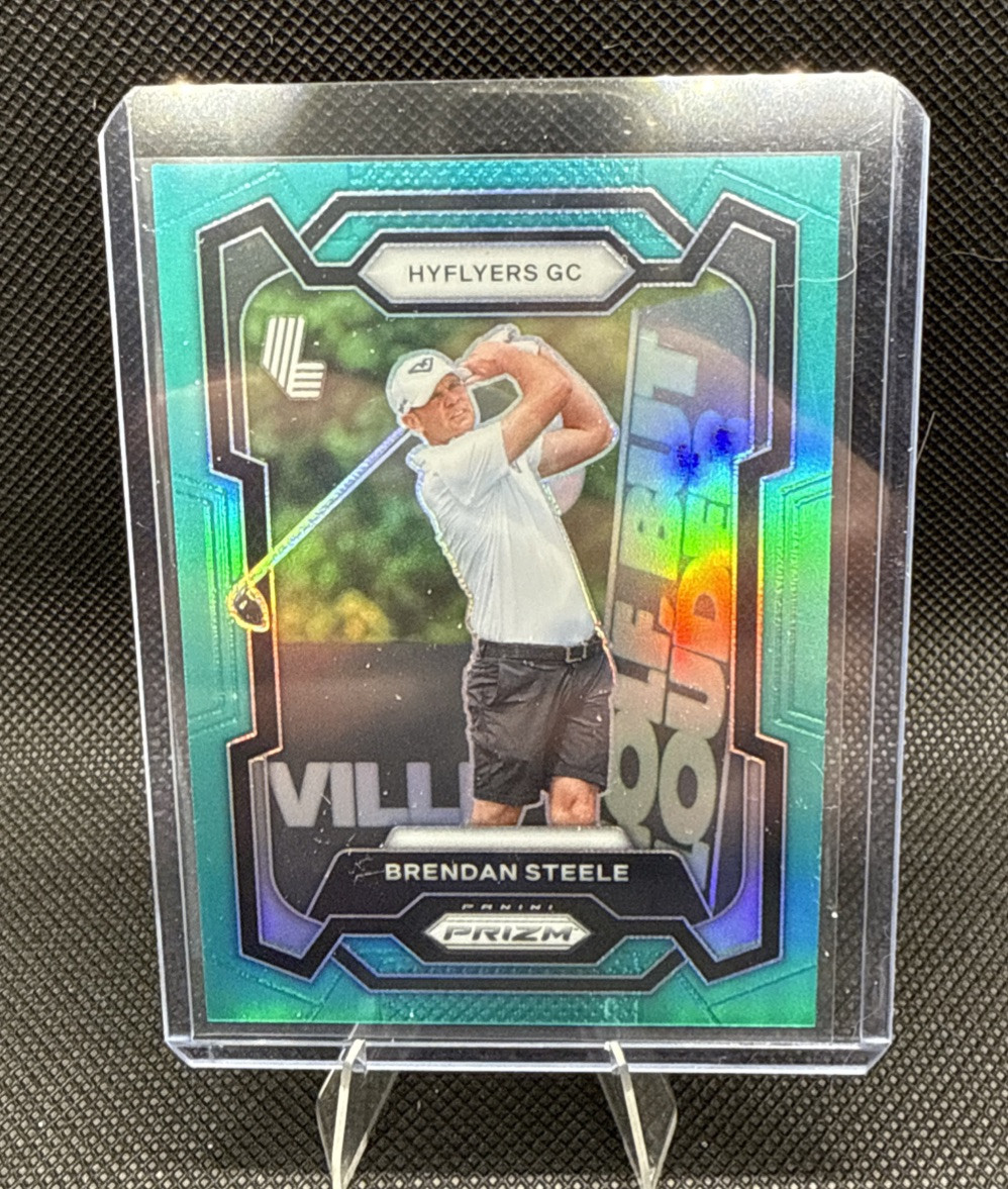 2024 Panini Prizm Liv Golf - Brendan Steele #18 Teal Prizm /199