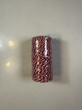 Cotton Bakers Twine Spool-2Ply-100m/328ft Color:RED