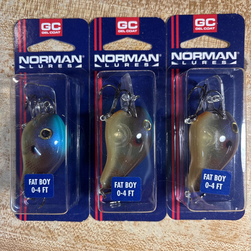 3 Norman Kunstköder Fat Boy Red Ear - Bild 1 von 4