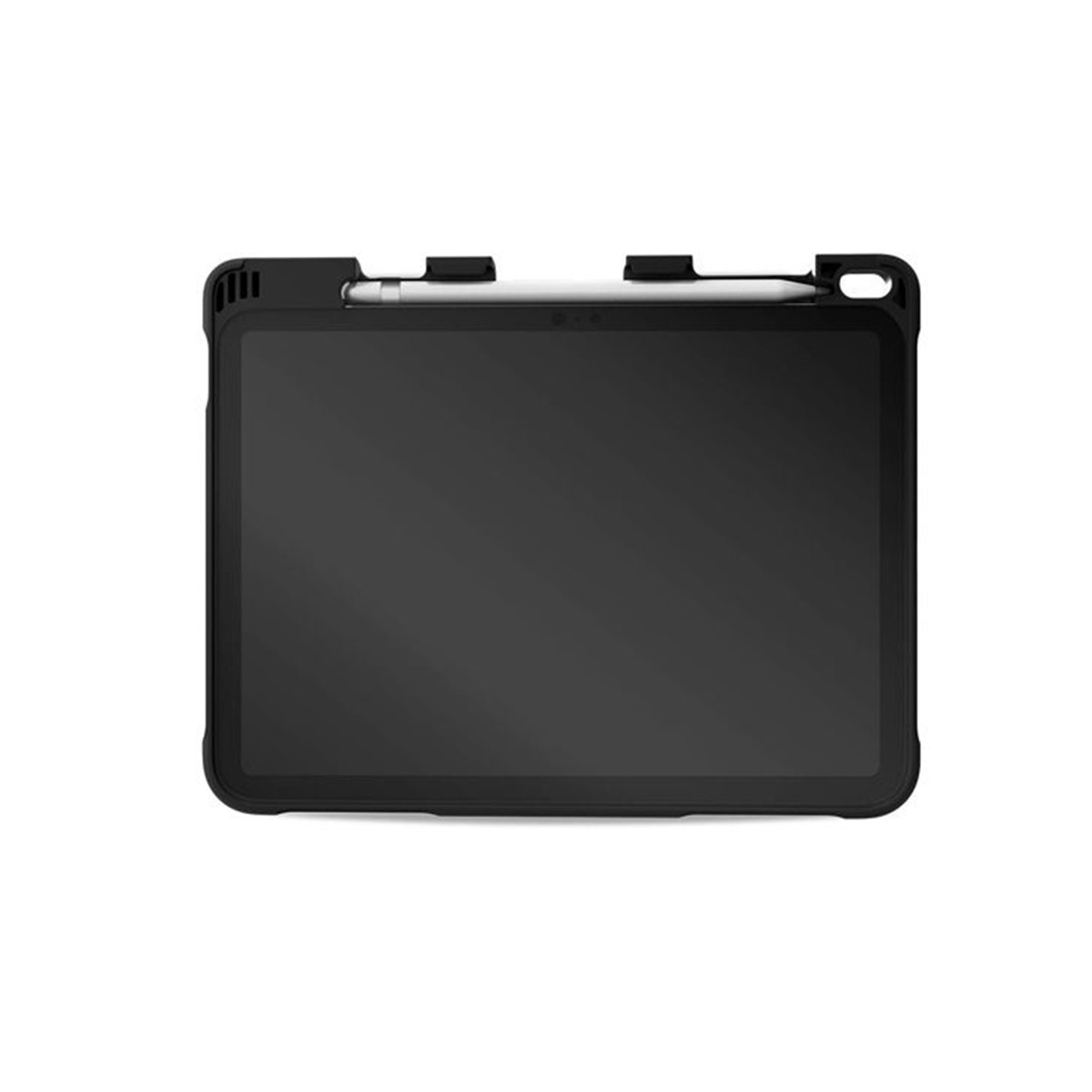 Coque iPad 10.9 2022 DUX SWIVEL noire avec support pivotant et sangle - 4