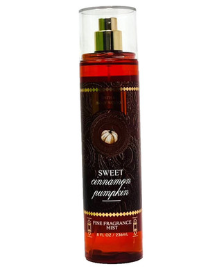 BATH & BODY WORKS SWEET CINNAMON PUMPKIN FINE FRAGRANCE MIST SPRAY 8 FL OZ NEW