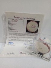 George Steinbrenner Signed OML Rawling Baseball JSA LOA