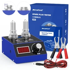 Spark Plug Tester 12V Car Ignition Analyzer Tool Adjustable Height 500-9000RPM