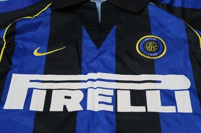 ✓Nike Home Football Shirt Inter Milan Soccer jersey 2001 2002