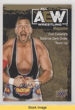 2021 Upper Deck AEW All Elite Wrestling Magazine Gold Colt Cabana #86 READ z6b