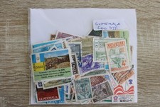 Guatemala 200 timbres différents