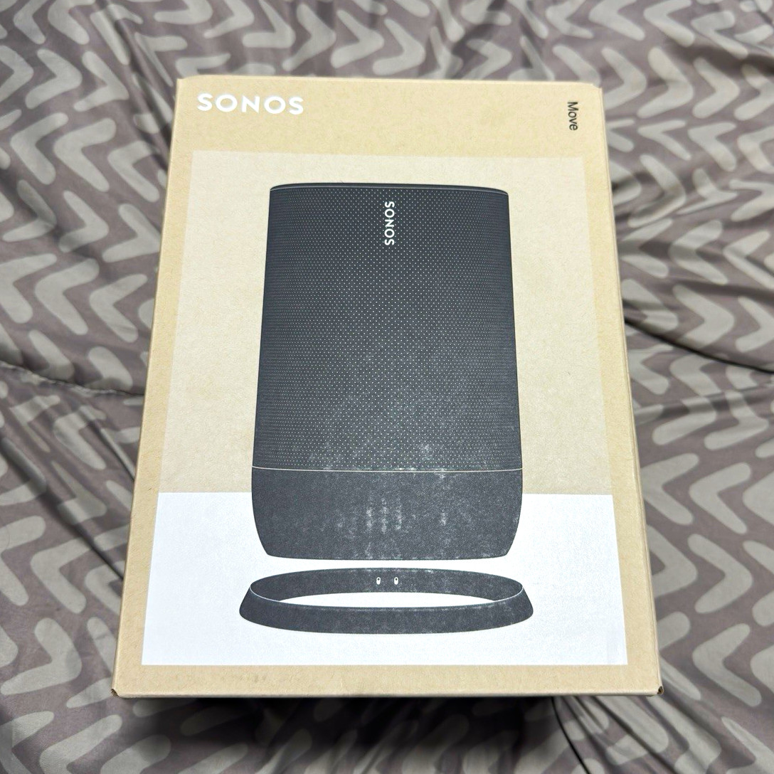 Sonos Move Smart Speaker Black Bluetooth/Wi‑Fi Alexa/Google Assistant 14W 2021