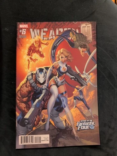 WEAPON H #6 J SCOTT CAMPBELL FANTASTIC FOUR VARIANT 1