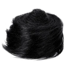 59" x 2" Plush Faux Fur Fabric Precut Strips, Black