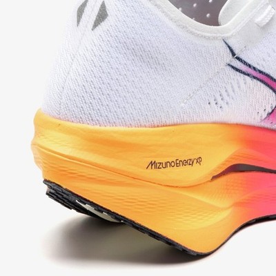 Mizuno Running Shoes WAVE REBELLION PRO 3 White/Pink/Orange
