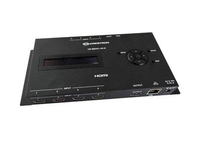 Crestron HD-MD4X1-4K-E 4K HDMI Switcher *No Cords