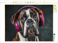 Puzzle Calvendo Un Motif Du Calendrier Le Bonheur Des Chiens | 1000 PièCes, Form