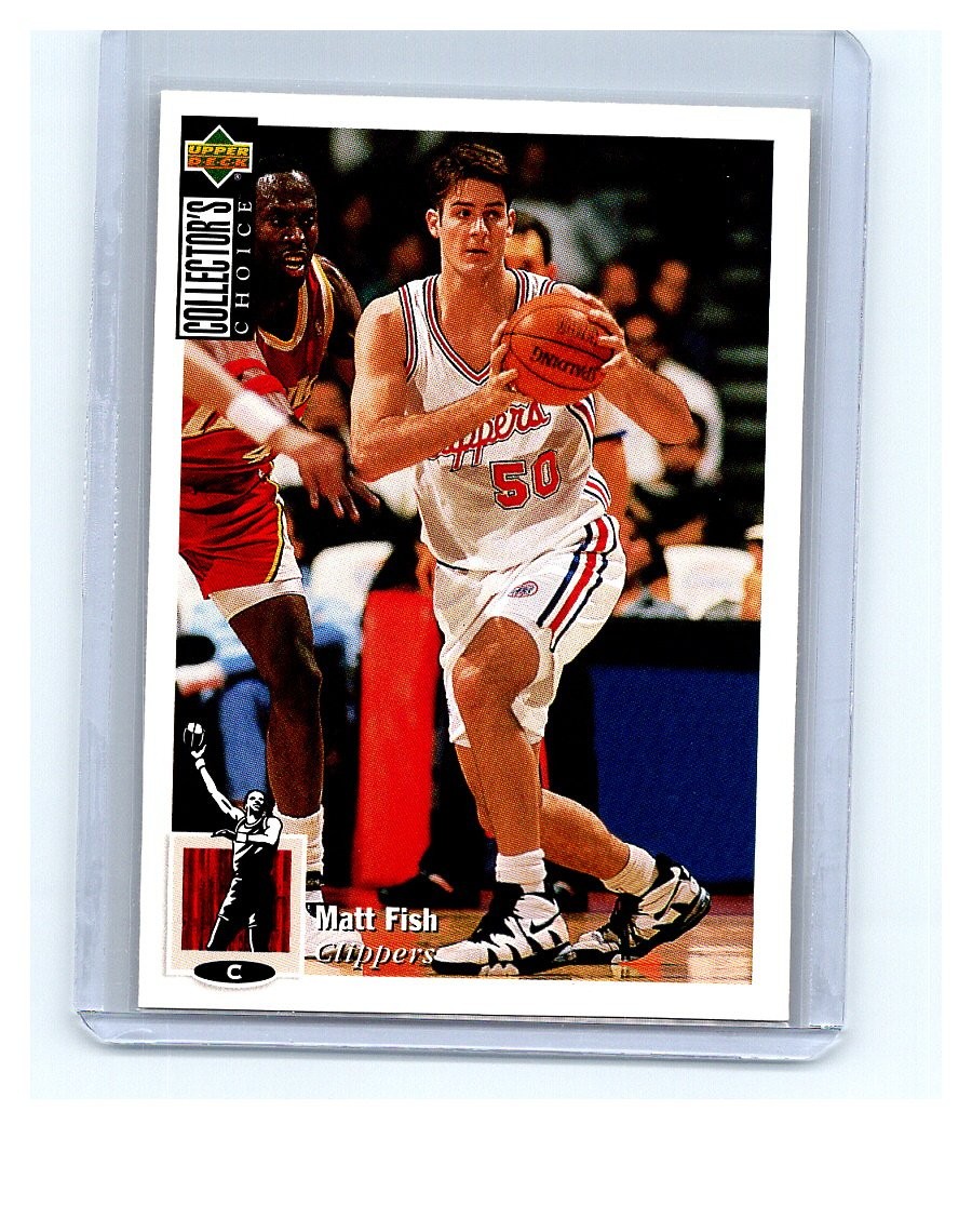 1994-95 Collector's Choice German #350 Matt Fish