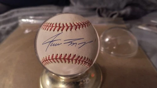 Willie Mays Autographed Baseball
