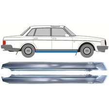 Full sill repair panel for Volvo 240 1975-1993 / Left / Right / Set