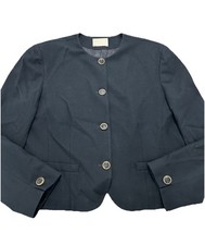 Pendleton Women  s Black Virgin Wool Blazer Jacket Size Missing- Like 14 Vintage