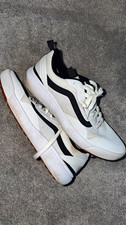 VANS Men s Low Top Lace-Up CASUAL Sneakers White/Black Colorblock Casual