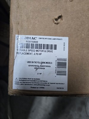 R0816800 JANDY Variable Speed For DV2A Models 2.7HP 115/230V