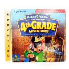 The Clue Finders 4th Grade Adventures PC/MAC CD-ROM 1999