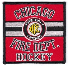 ILLINOIS - Chicago Fire Dept. Hocky Team Patch