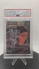 2021 Panini Spectra - Next Era Ja'Marr Chase #NE-JC Pyschedelic /5 RPA ON CARD
