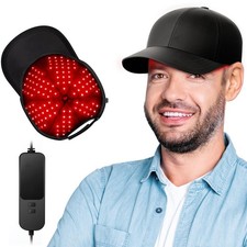 Red Light Therapy Cap for Hair Growth, Infrared Red Light Therapy Hat for Men...