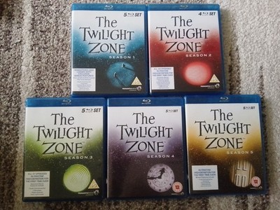 The Twilight Zone 1959 komplette Serie Blu-ray Staffel 1,2,3,4,5 - Englisch